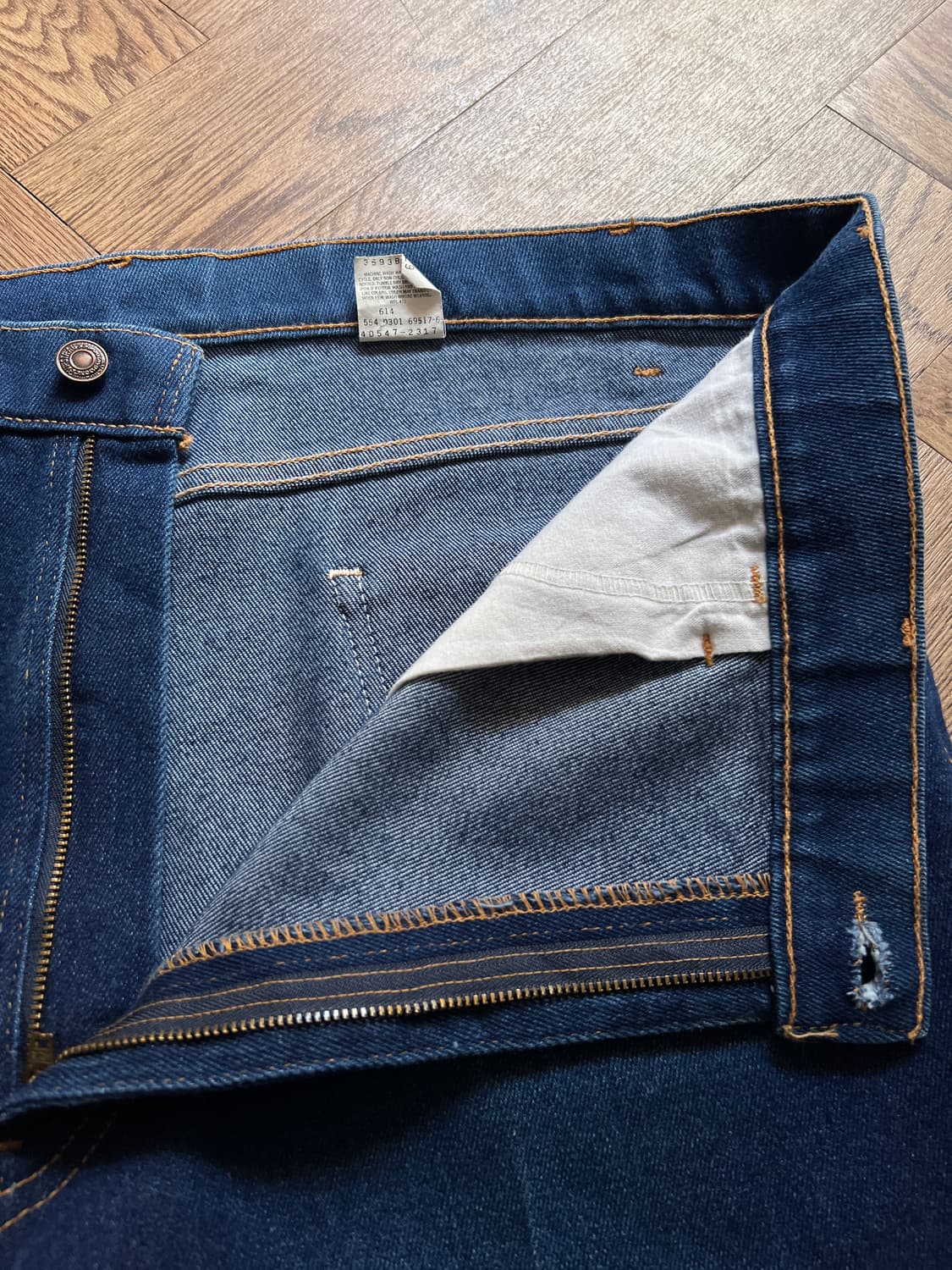 [40]00's 리바이스 시그니처 USA Made 스트레치 데님 팬츠 상품이미지3