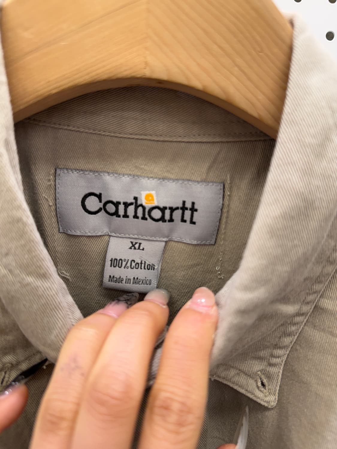 칼하트 투포켓 워크 셔츠 U1021 상품이미지5