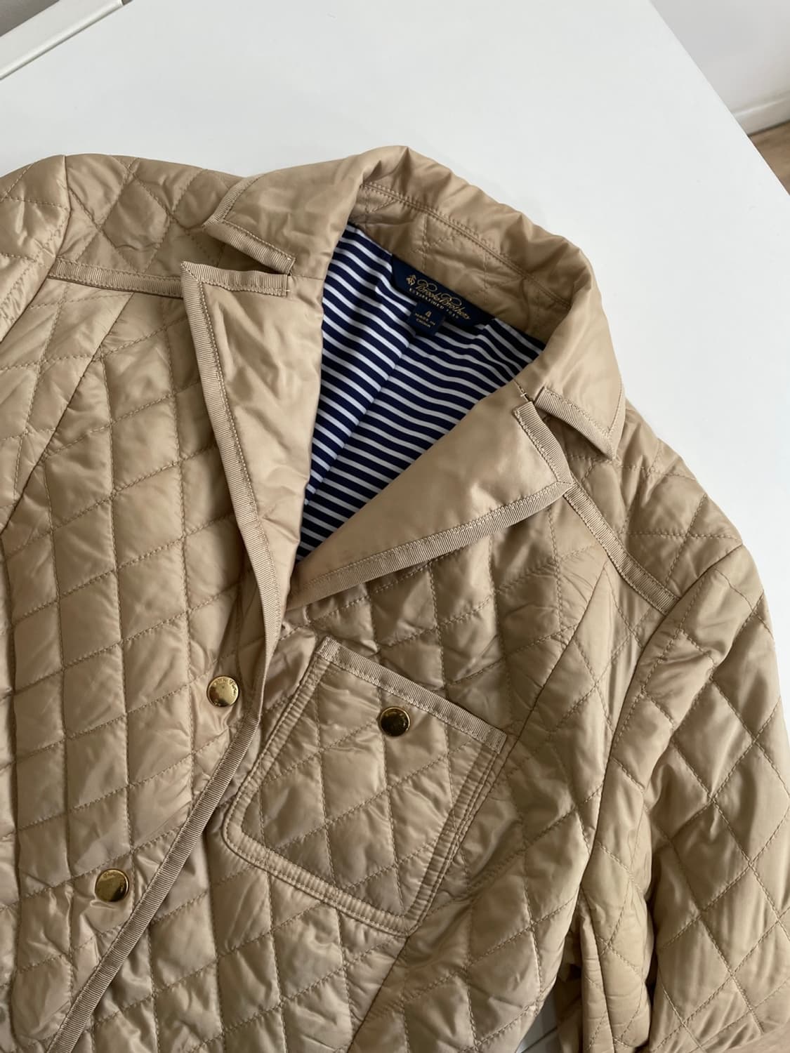 브룩스 브라더스 금장 퀼팅 자켓 상품이미지1