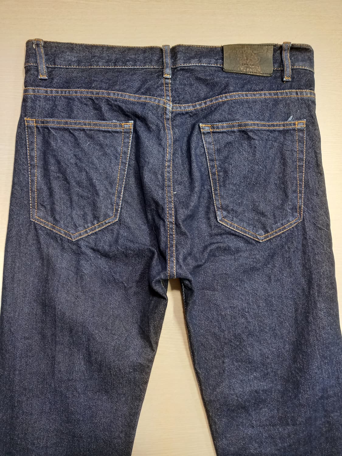 34 ZARA MAN  975 스판 슬림일자 진청 34-532 상품이미지4