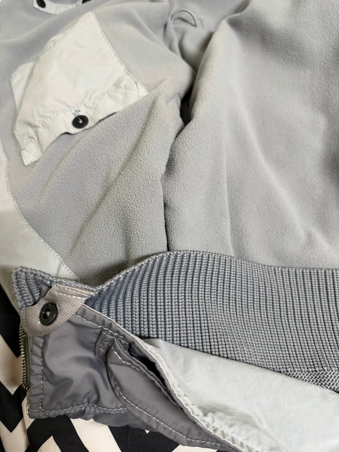 스톤 아일랜드 다비드 라이트-TC 마이크로 파일 자켓 L 상품이미지4