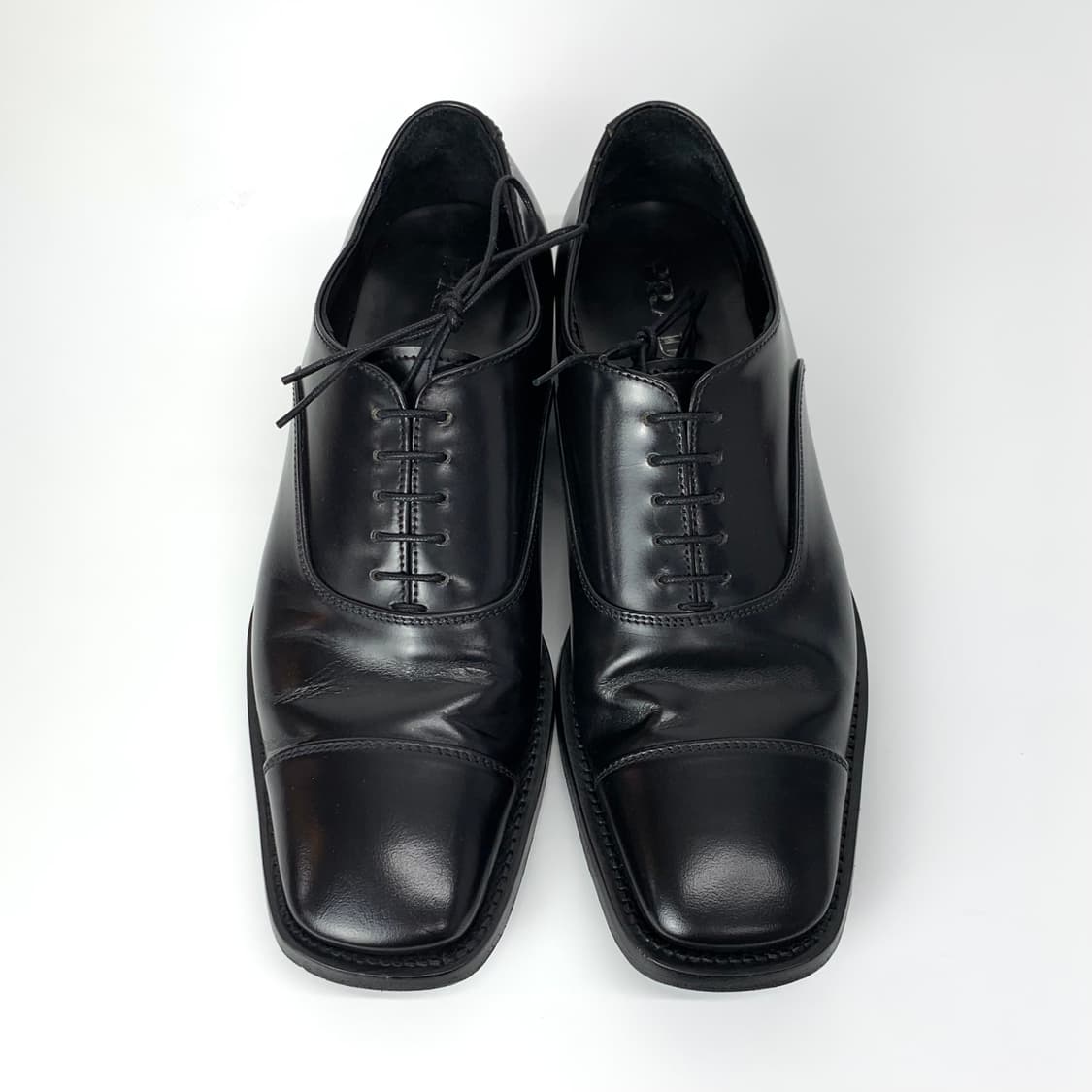 프라다 스퀘어토 더비 슈즈 상품이미지4