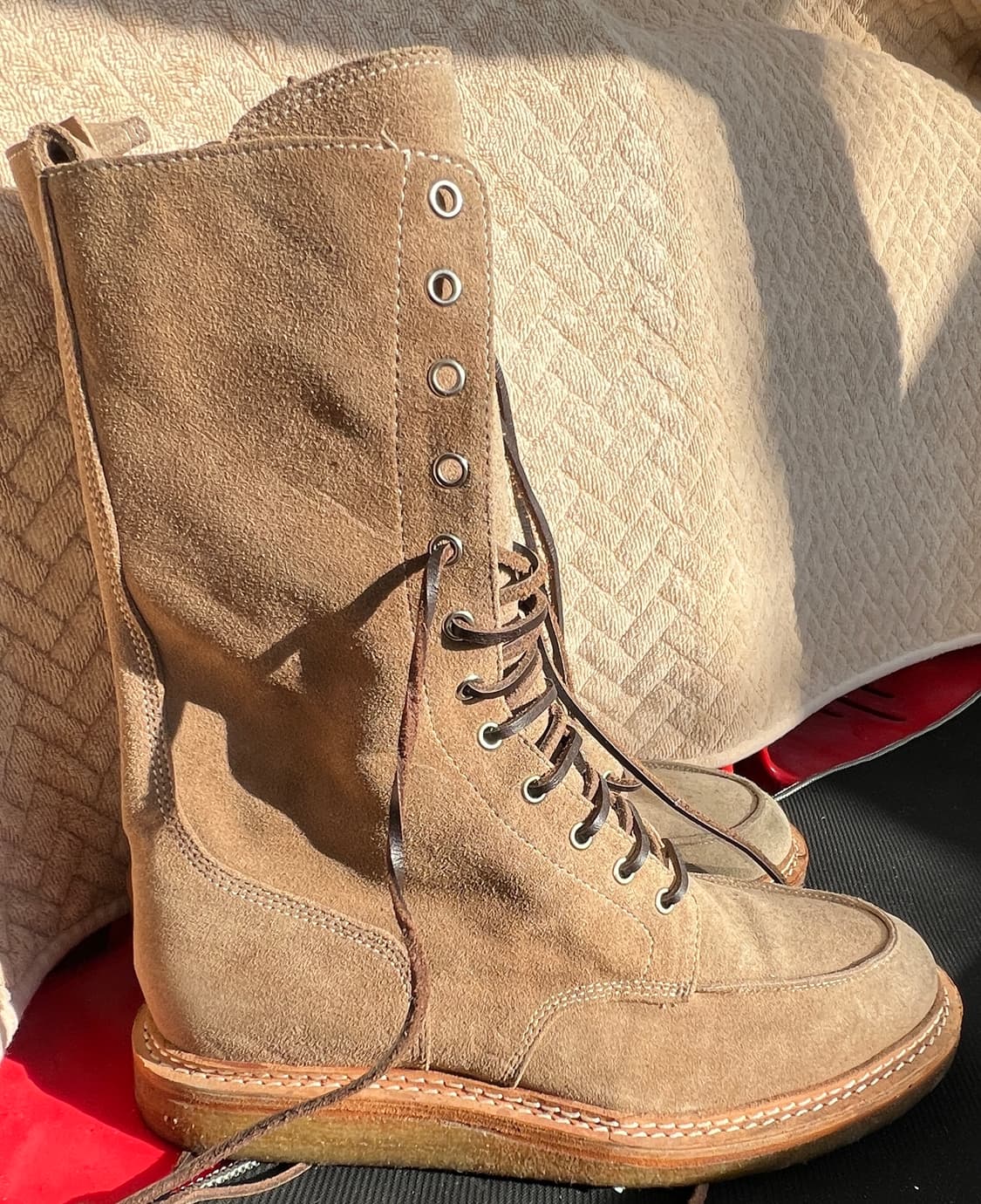 스웨이드 롱 부츠 270 상품이미지2