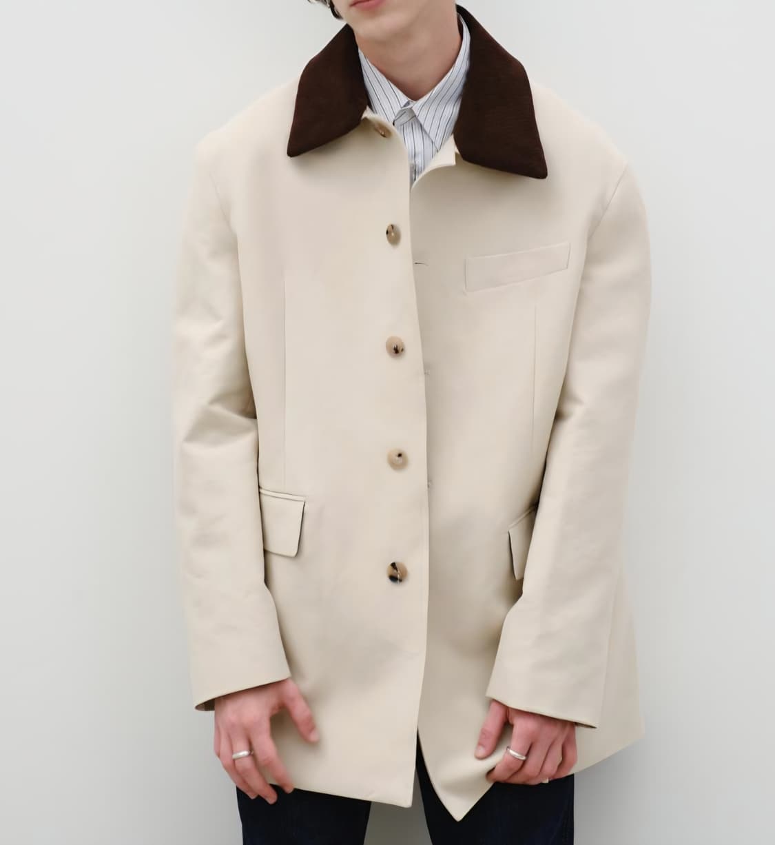 리들 riddle 오버사이즈 워크  코트 3사이즈 새상품 상품이미지1