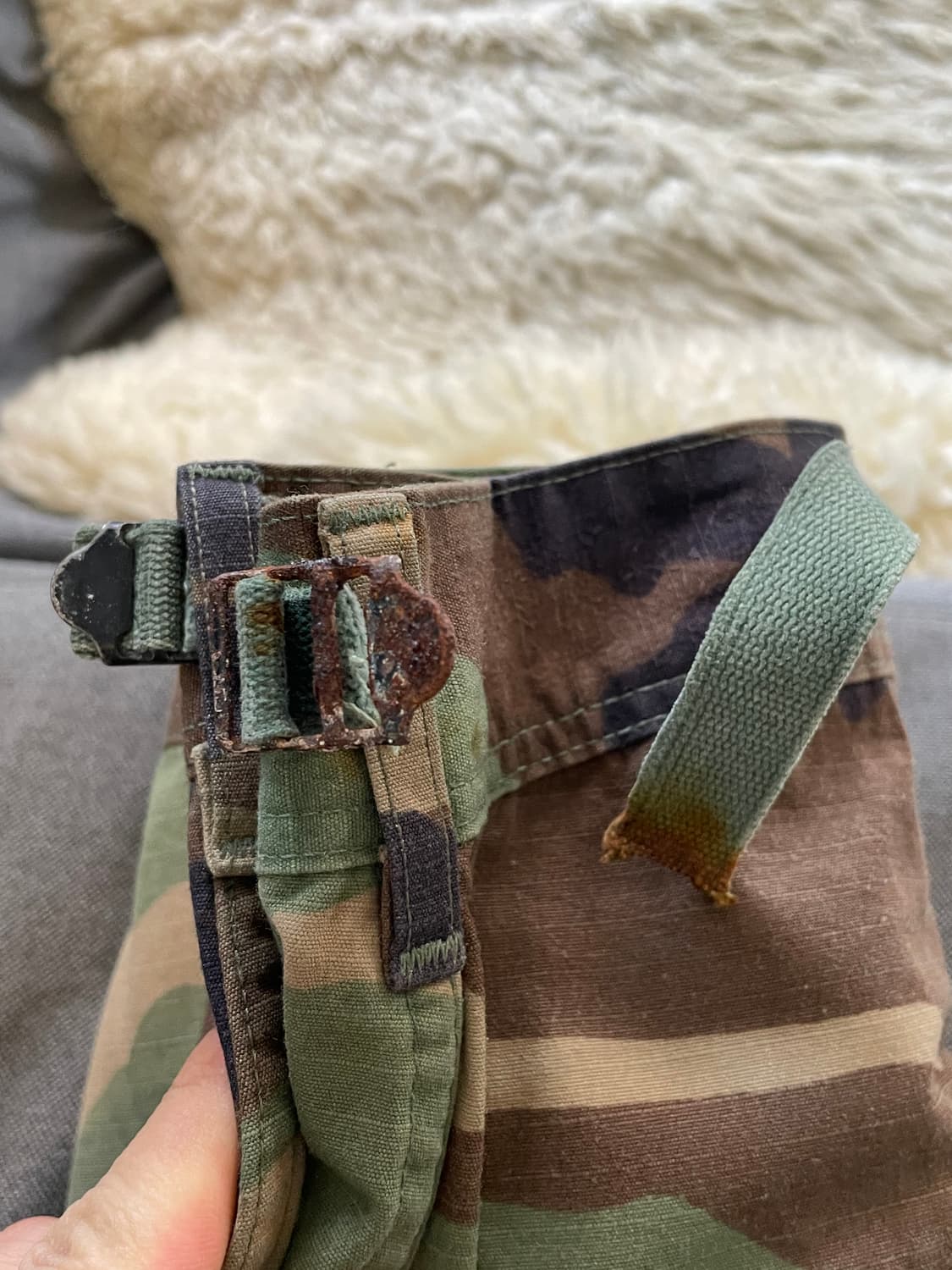 BDU 밀리터리 카고 바지 우드랜드 패턴 상품이미지2