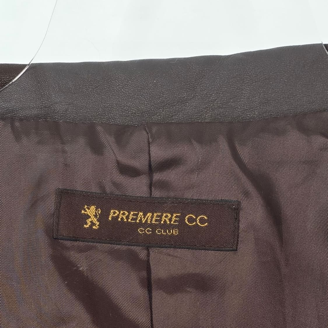 PREMERE CC 천연 양가죽 슬림 블레이저 자켓 상품이미지6