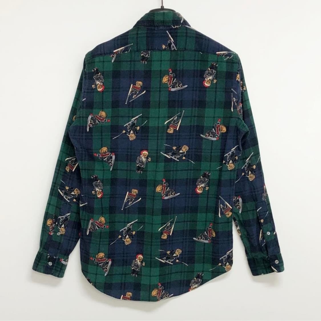 폴로 타탄체크 스키베어 셔츠/남성S 상품이미지2