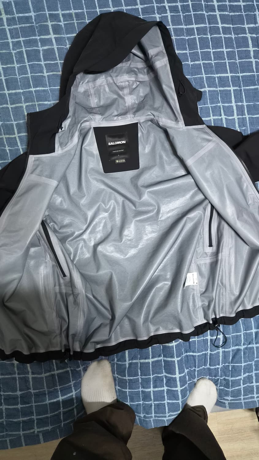 L 사이즈 살로몬 GTX 고어텍스 쉘 자켓 상품이미지3