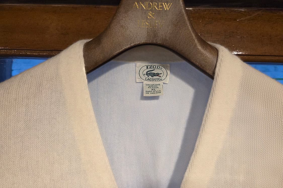 아이조드 라코스테 가디건 상품이미지2