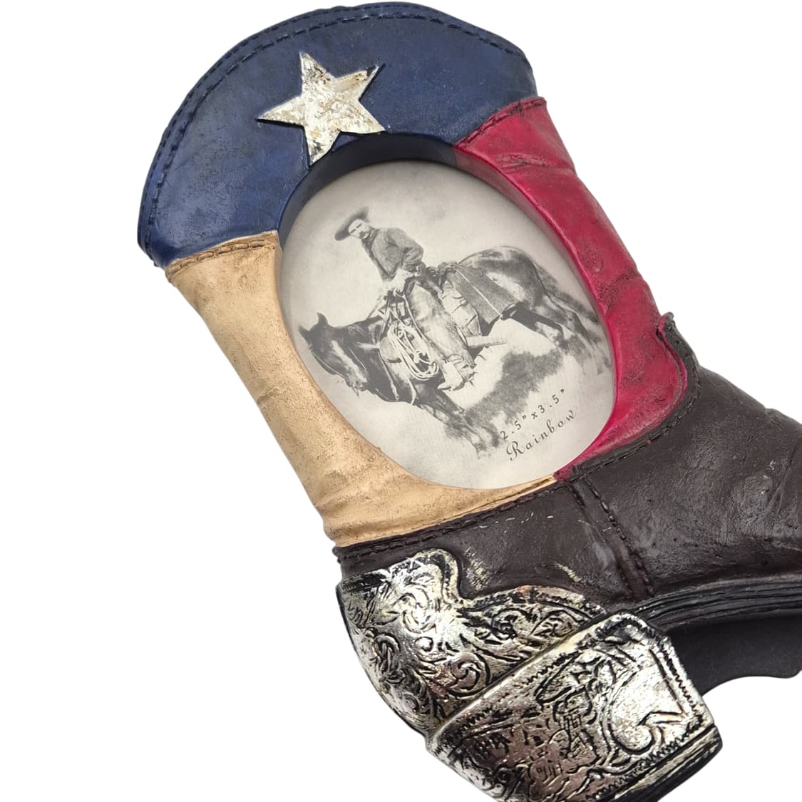 00s 미국 텍사스 웨스턴 부츠 스탠드 액자 상품이미지4