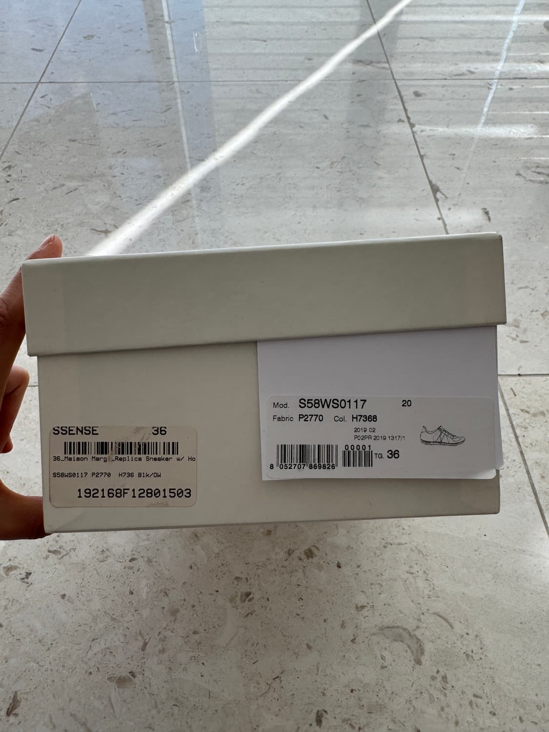 마르지엘라 Masion Margiela 홀로그램 독일군 레플리카 36   상품이미지4