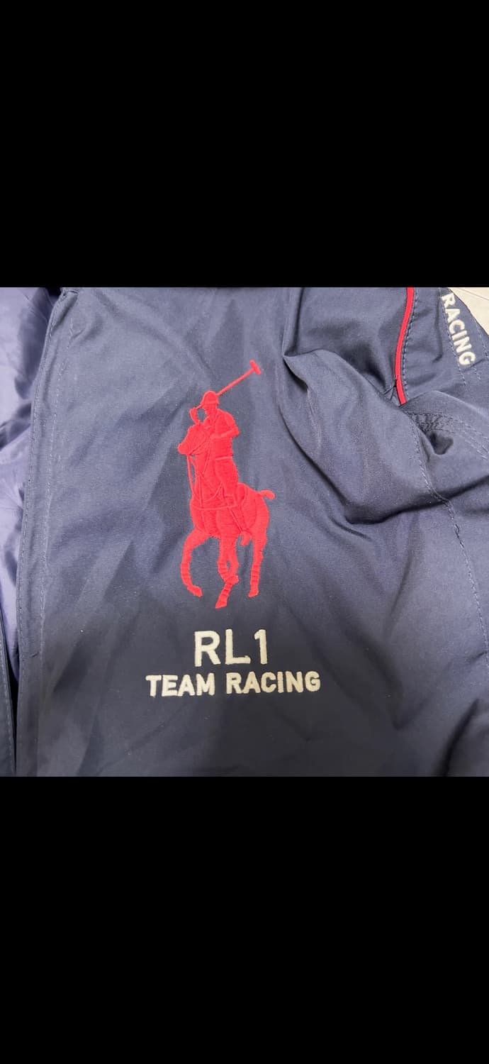 폴로 USA 레이싱팀 패딩점퍼자켓 네이비 L 상품이미지4