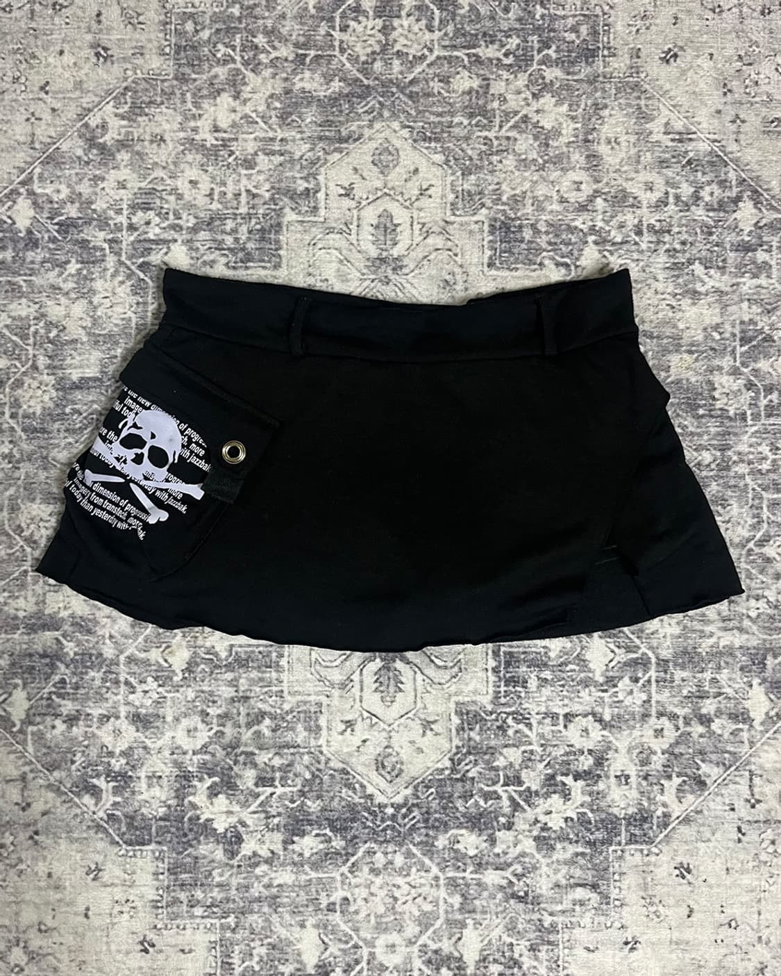 Punk Utility Pocket Mini Skirt 상품이미지1