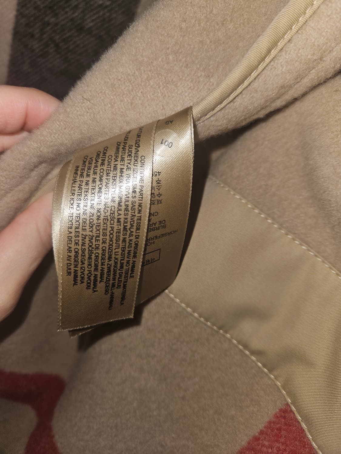 버버리 그리니치 더플코트 떡볶이코트  상품이미지5