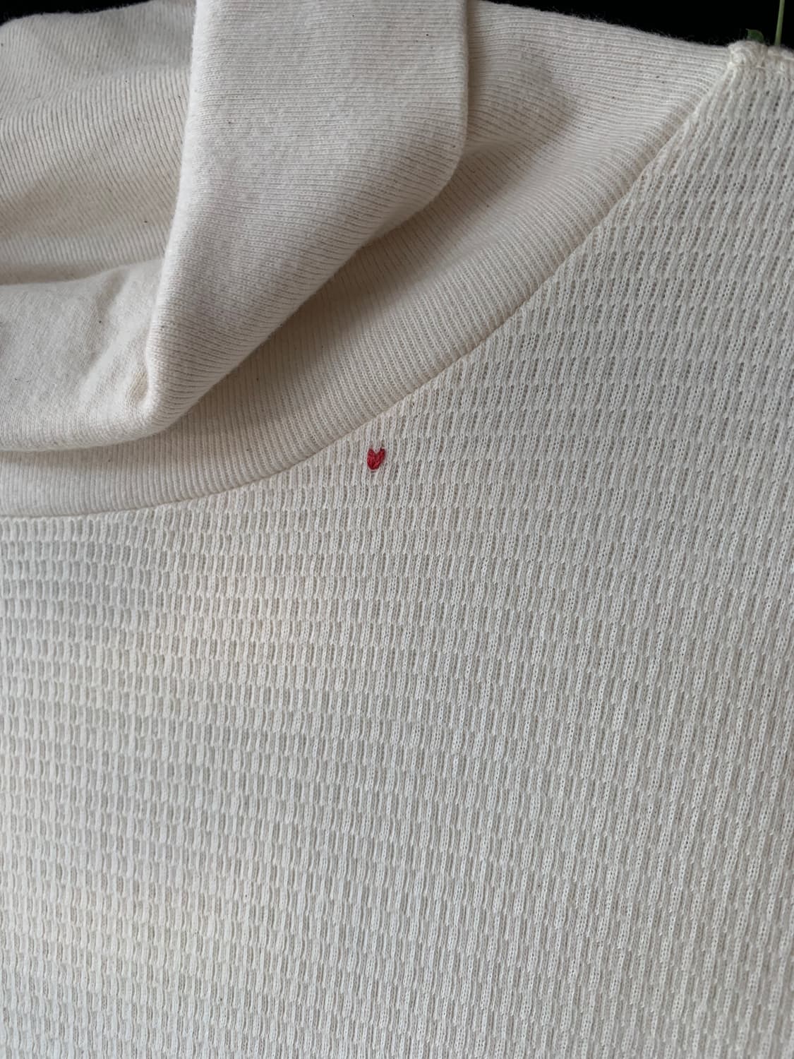 Porter classic 포터 클래식 와플 폴라 니트 상품이미지3