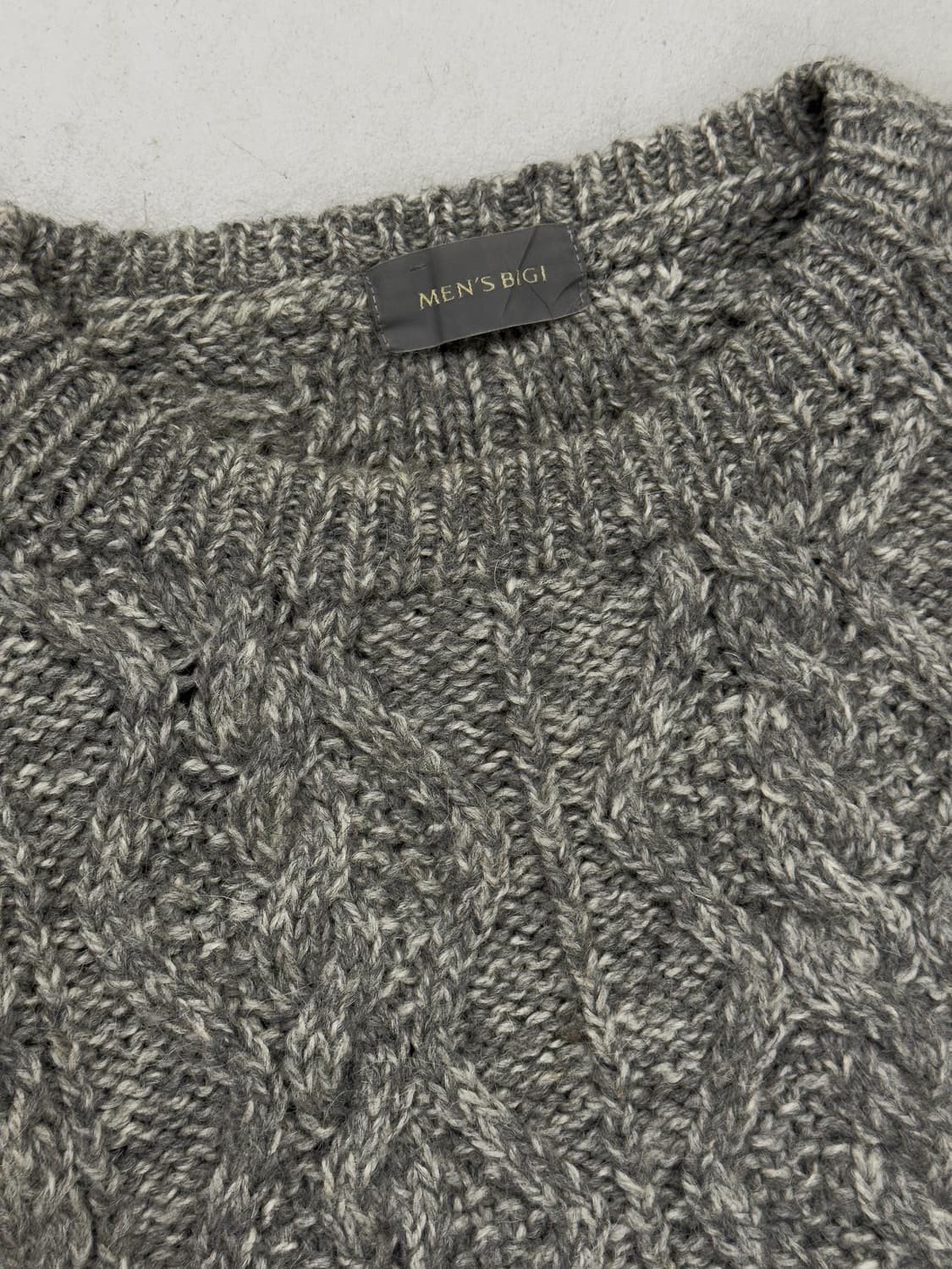 MEN'S BIGI 케이블 스웨터  상품이미지4