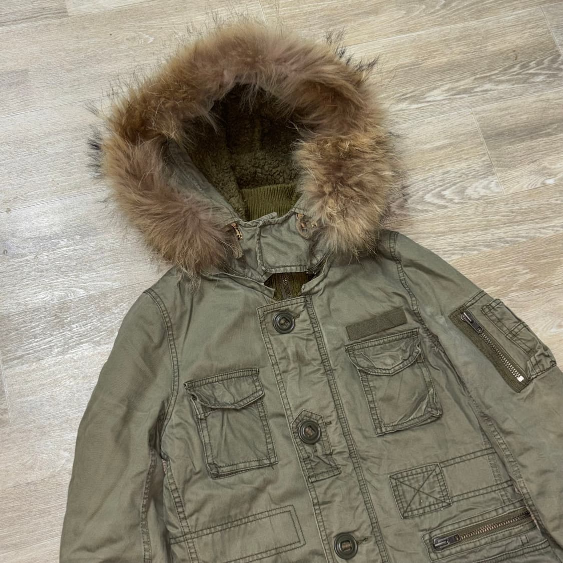 Moussy military Parka GOA style  상품이미지2