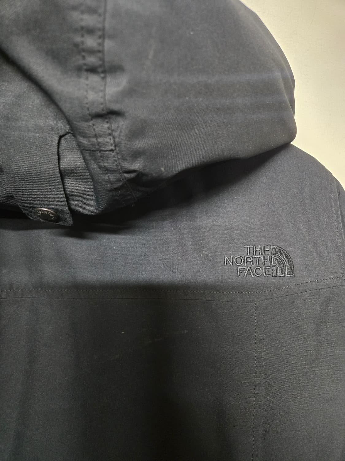 노스페이스 맥머도 구스다운패딩 95 (L) 블랙 모자퍼X 상품이미지5