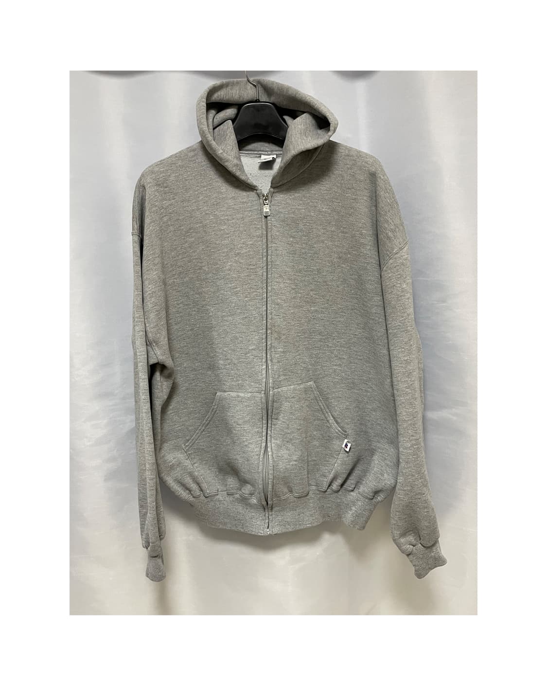 [D.O Vtg] 90s 러셀 50/50 후드 집업 그레이(XL) 상품이미지1