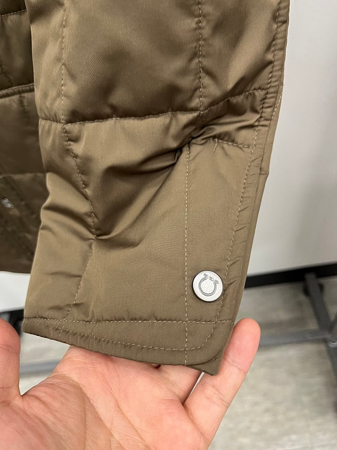 95) 페레가모 브라운 퀼팅자켓  상품이미지6