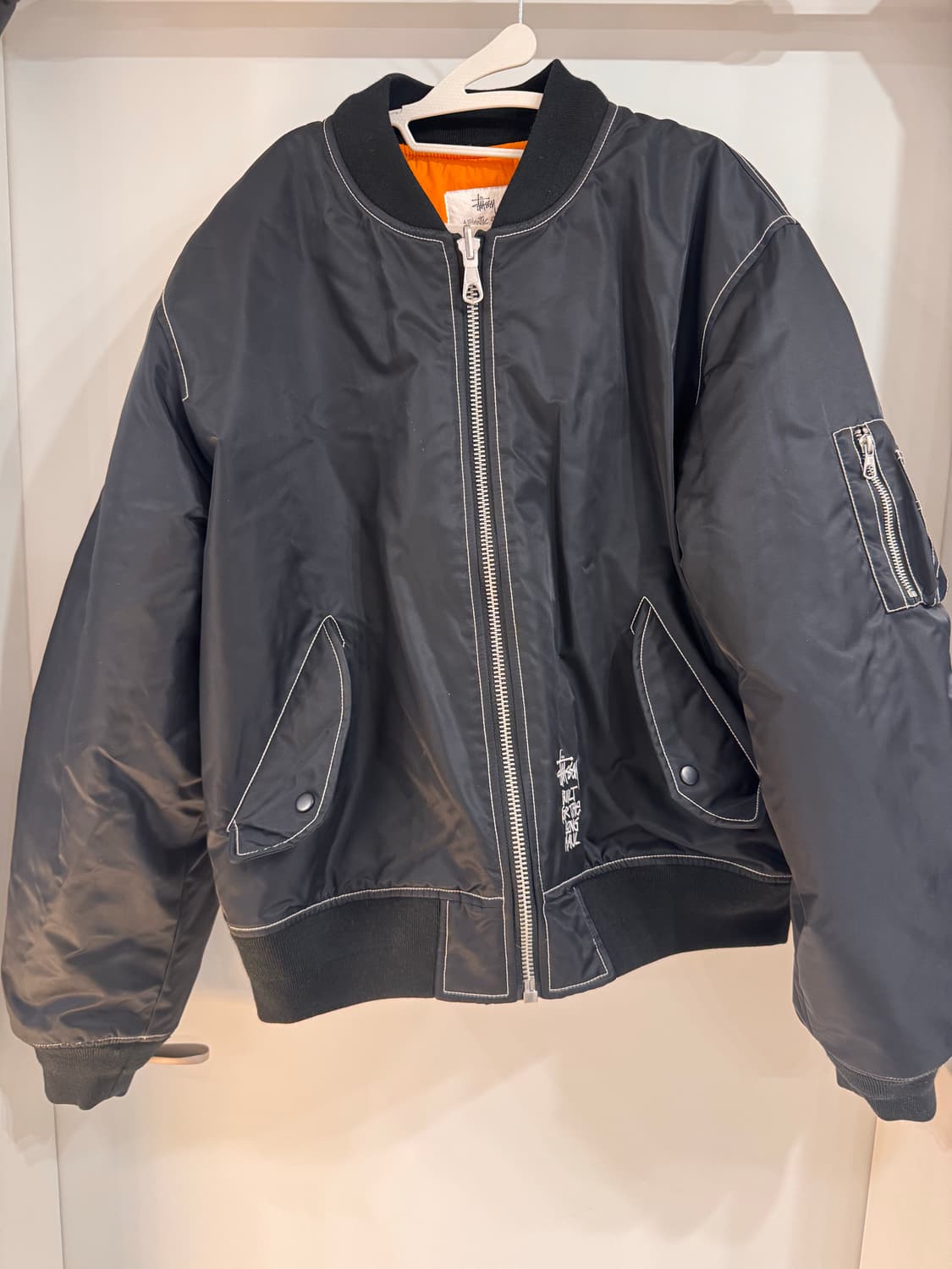 스투시 빌트 리버시블 봄버 자켓 L 상품이미지1