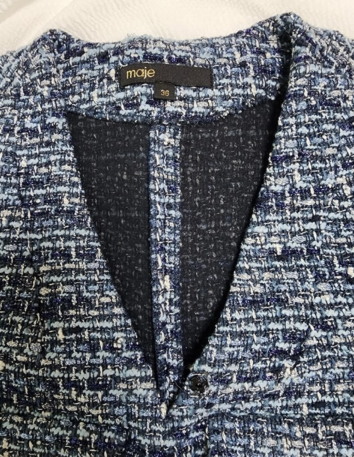 산드로 트위드원피스36 상품이미지5