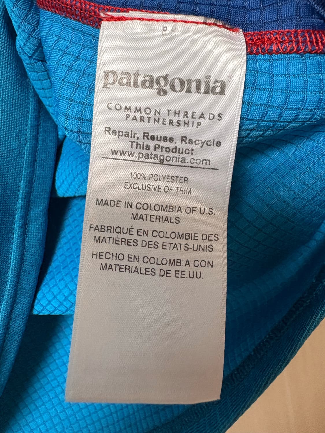 파타고니아 기능성 베이스레이어 남여공용 XS  상품이미지6