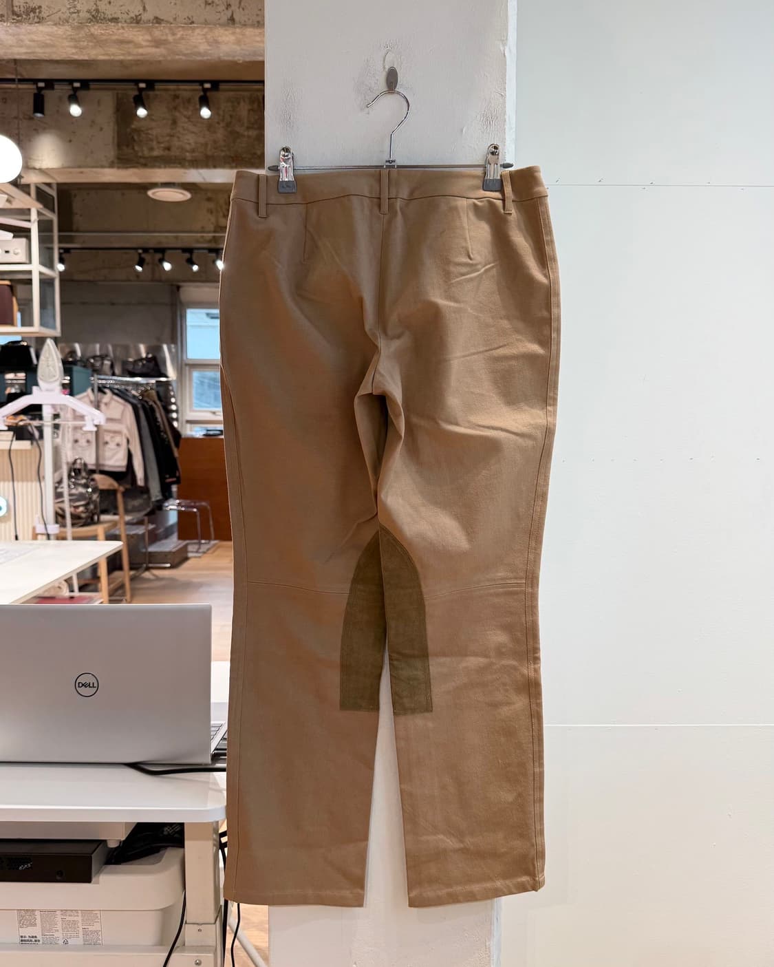 폴로 랄프로렌 브라운 스웨이드 패치 팬츠  상품이미지5