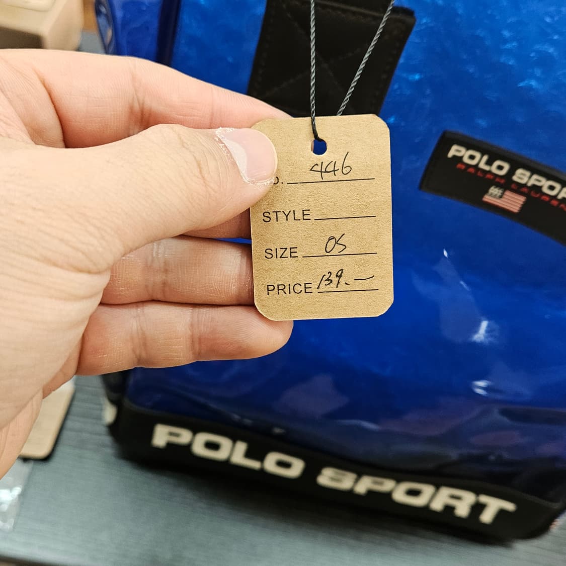 폴로 스포츠 PVC 토트뱁 상품이미지8