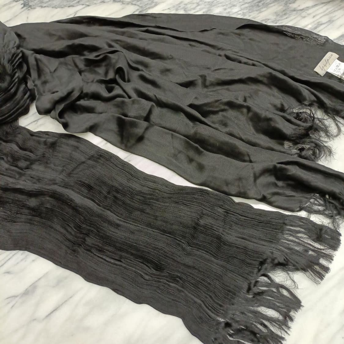 요지야마모토 실크 스카프 상품이미지4