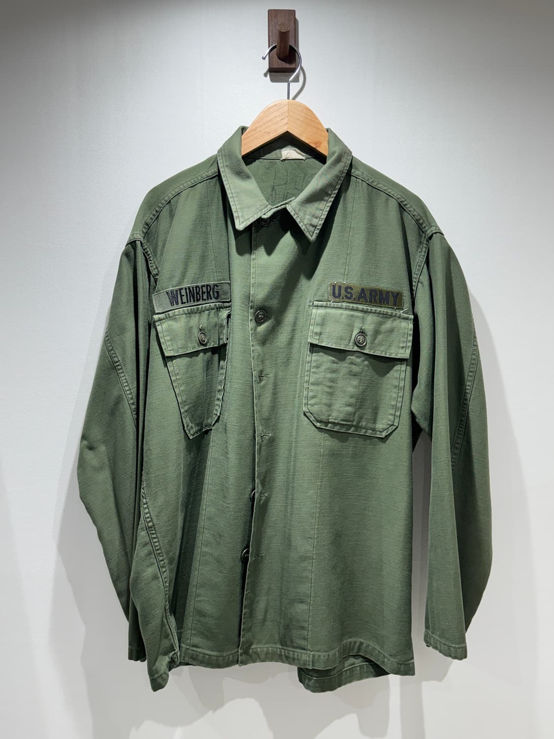 US Army 1세대 OG 107 셔츠 빅사이즈 상품이미지1