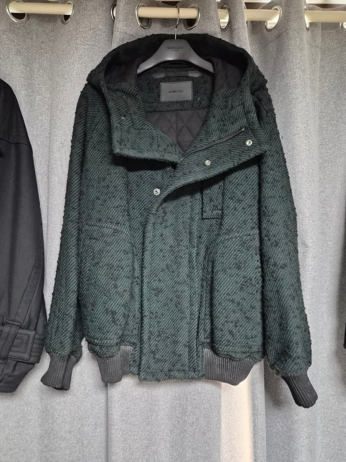 송지오옴므 부클레 후드 점퍼 팝니다 우영미 타임옴므 솔리드옴므 상품이미지3