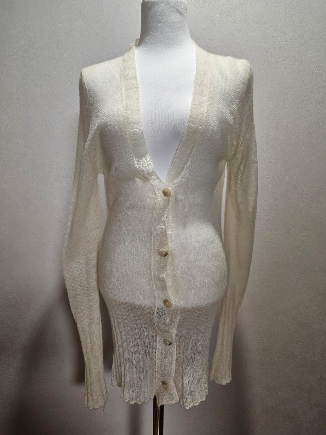 시스루 여성 가디건 상품이미지2