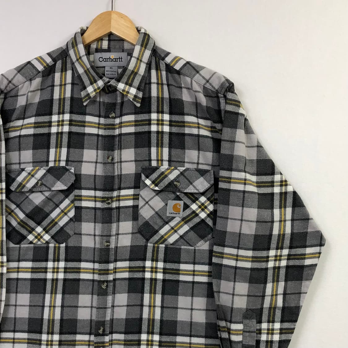 Xxl 칼하트 체크 워크 남방 상품이미지1