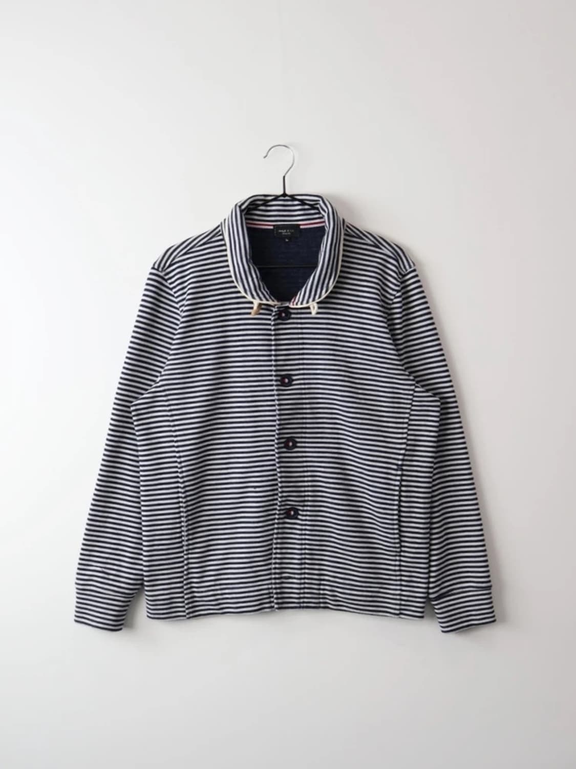 Paul & Co Navy Stripe Button Jacket 상품이미지4