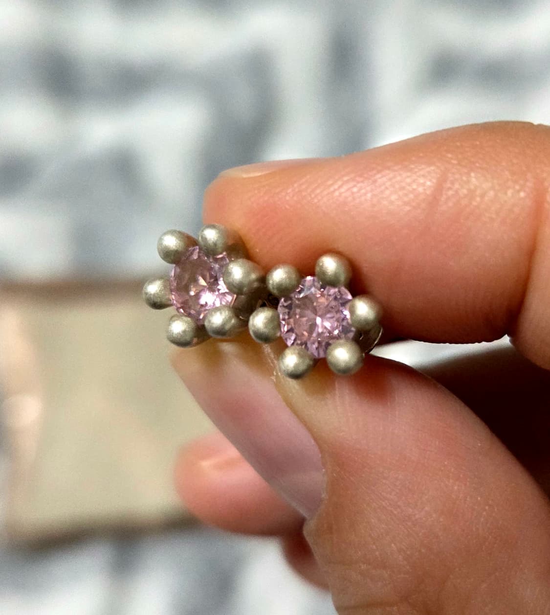 하이메 미니 머쉬룸 귀걸이 상품이미지5