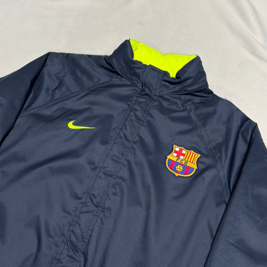 XL 나이키 바르셀로나 기모 벤치 점퍼 상품이미지1