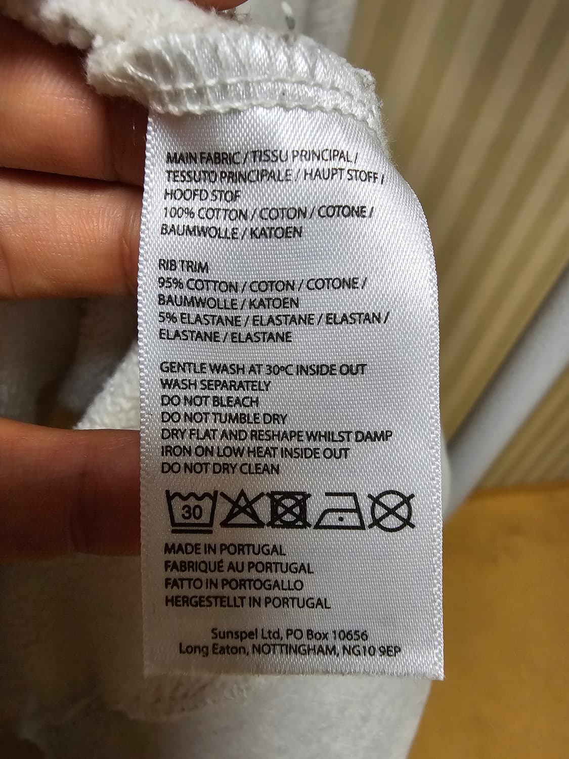 선스펠 맨투맨 코튼 M 상품이미지9