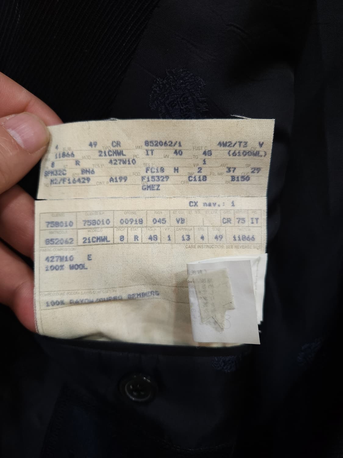 지아니 베르사체 울 더블 블레이저

 상품이미지6