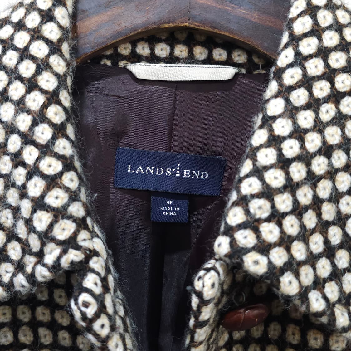 LANDS END 울 트렌치코트- 우먼44-55 정도 상품이미지9