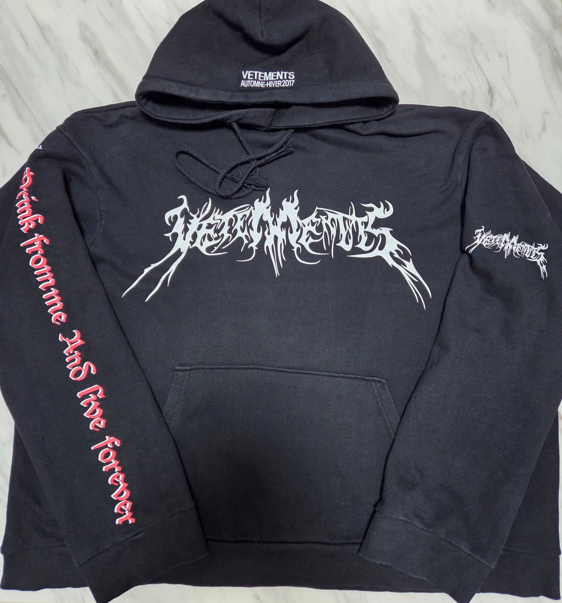 베트멍 다크니스 오버핏 후드티 상품이미지1