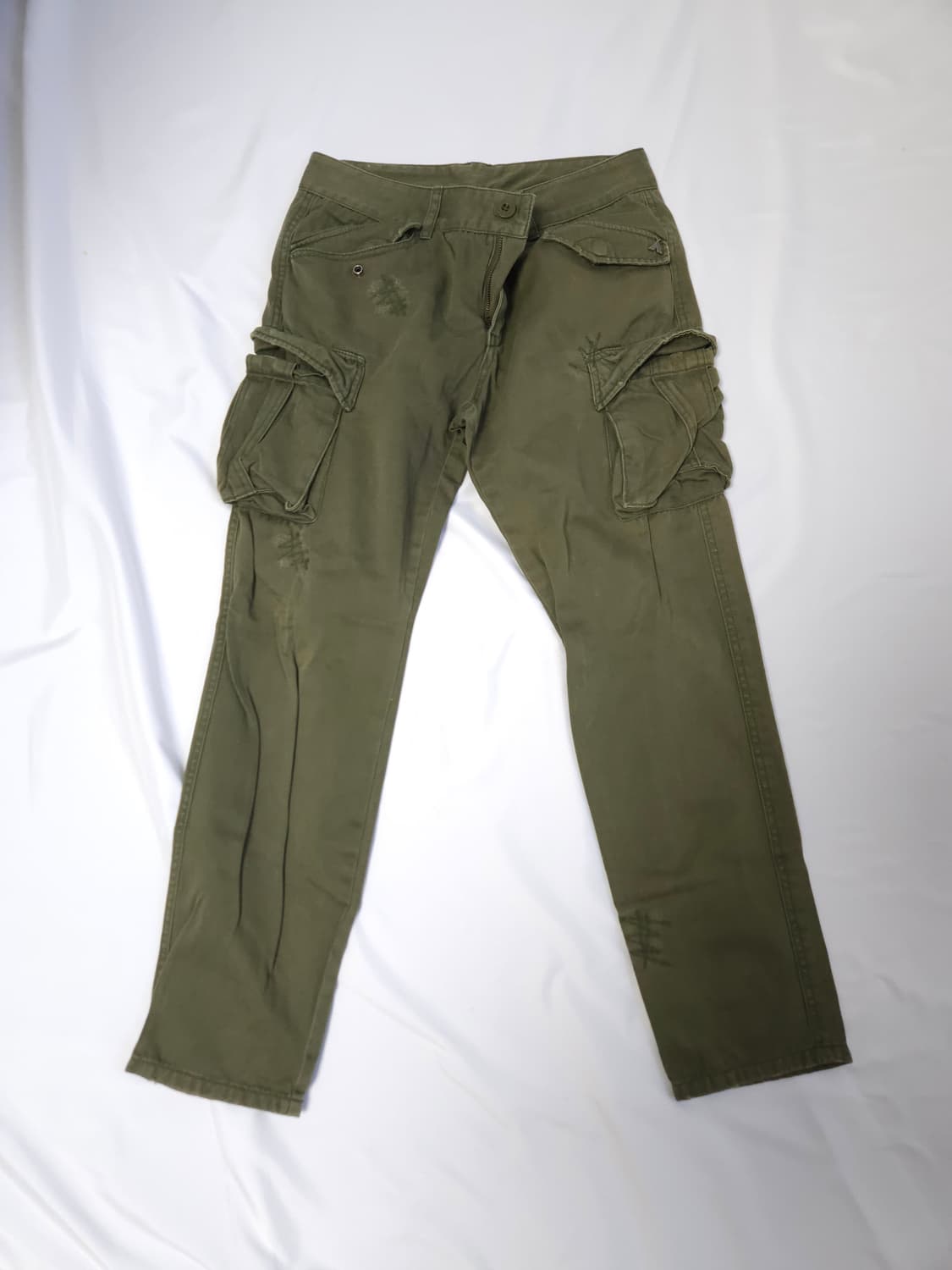 스노우피크 데미지 카고팬츠 바지 캠핑 트레일 L 상품이미지2