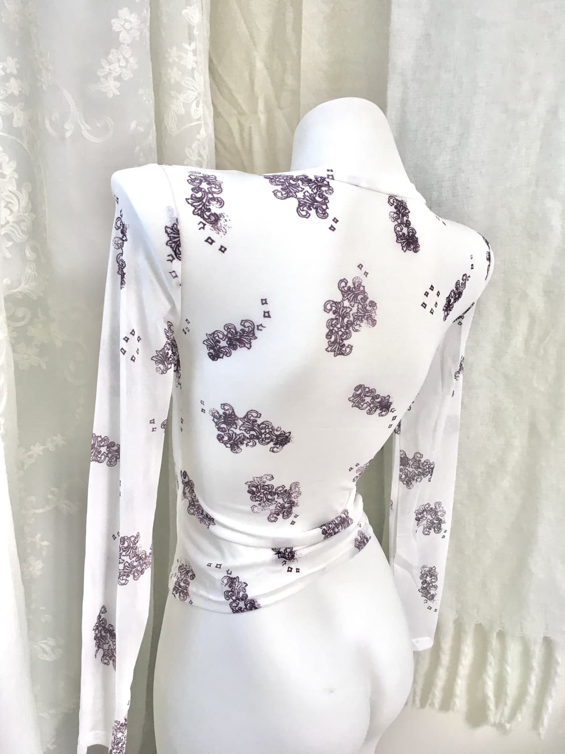 오리엔탈 펑크 프린팅 롱슬리브 상품이미지4