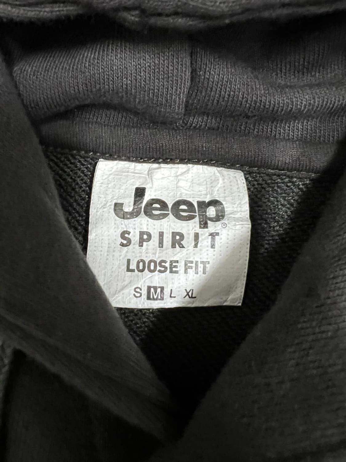 (M) 지프 캠핑 자수 로고 후드 티 상품이미지3