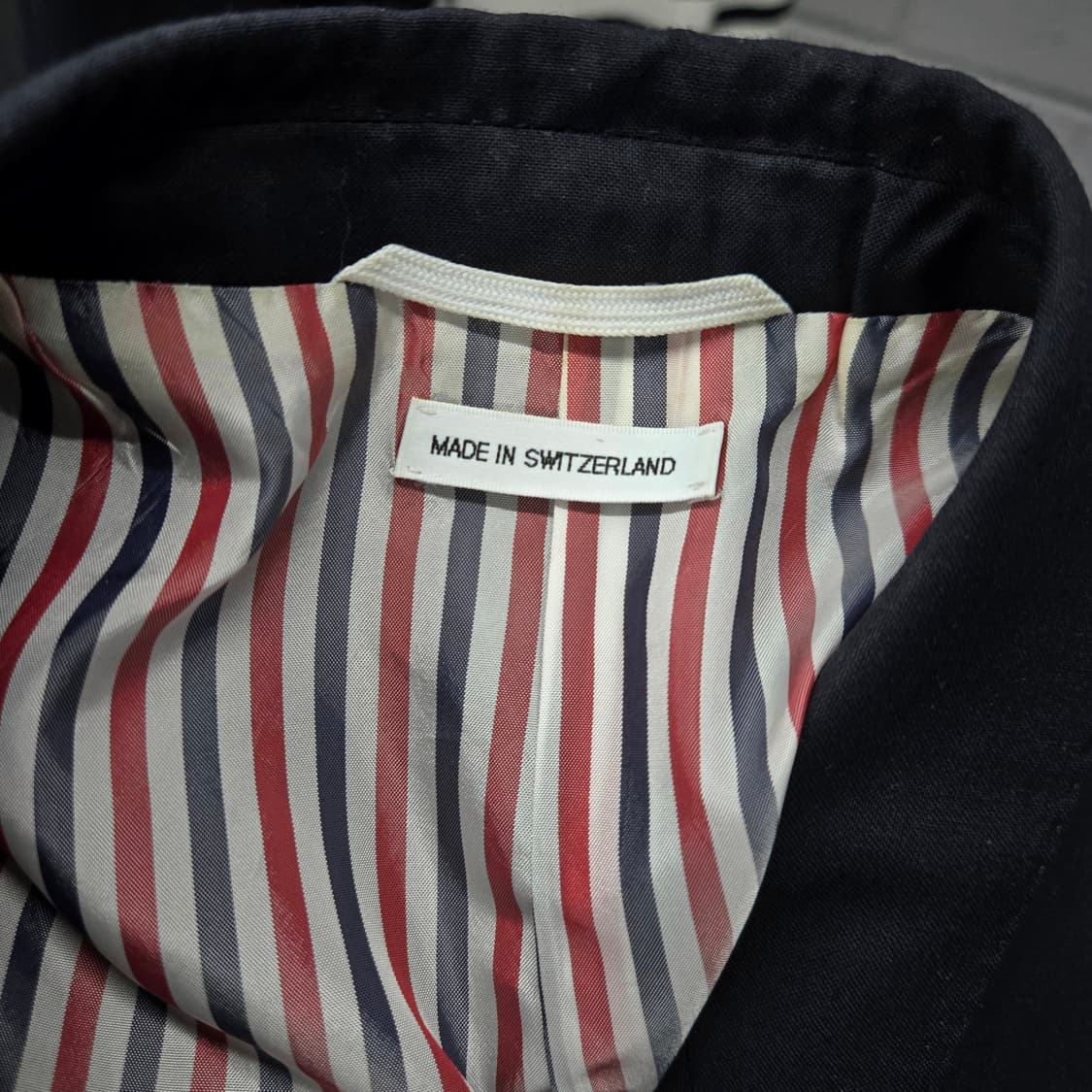 백화점판 / 톰브라운 4BAR 금장 울 블레이저 슬랙스 수트 셋업 1 상품이미지3