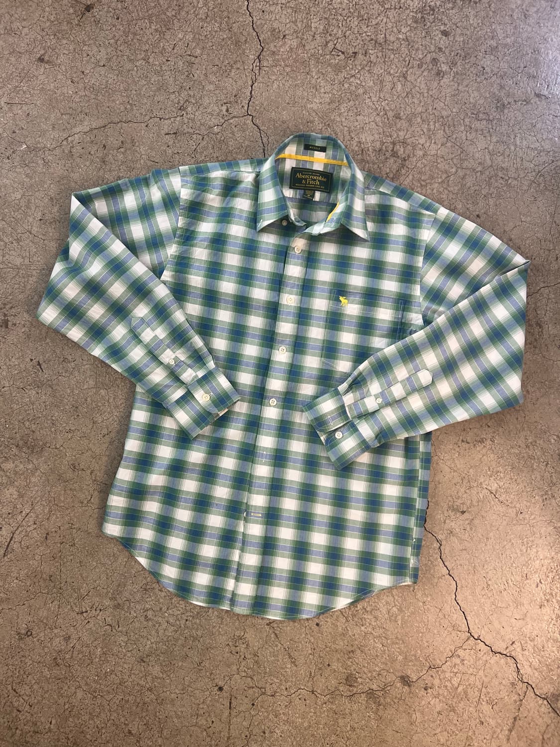 Abercrombie 체크 셔츠 M 상품이미지1