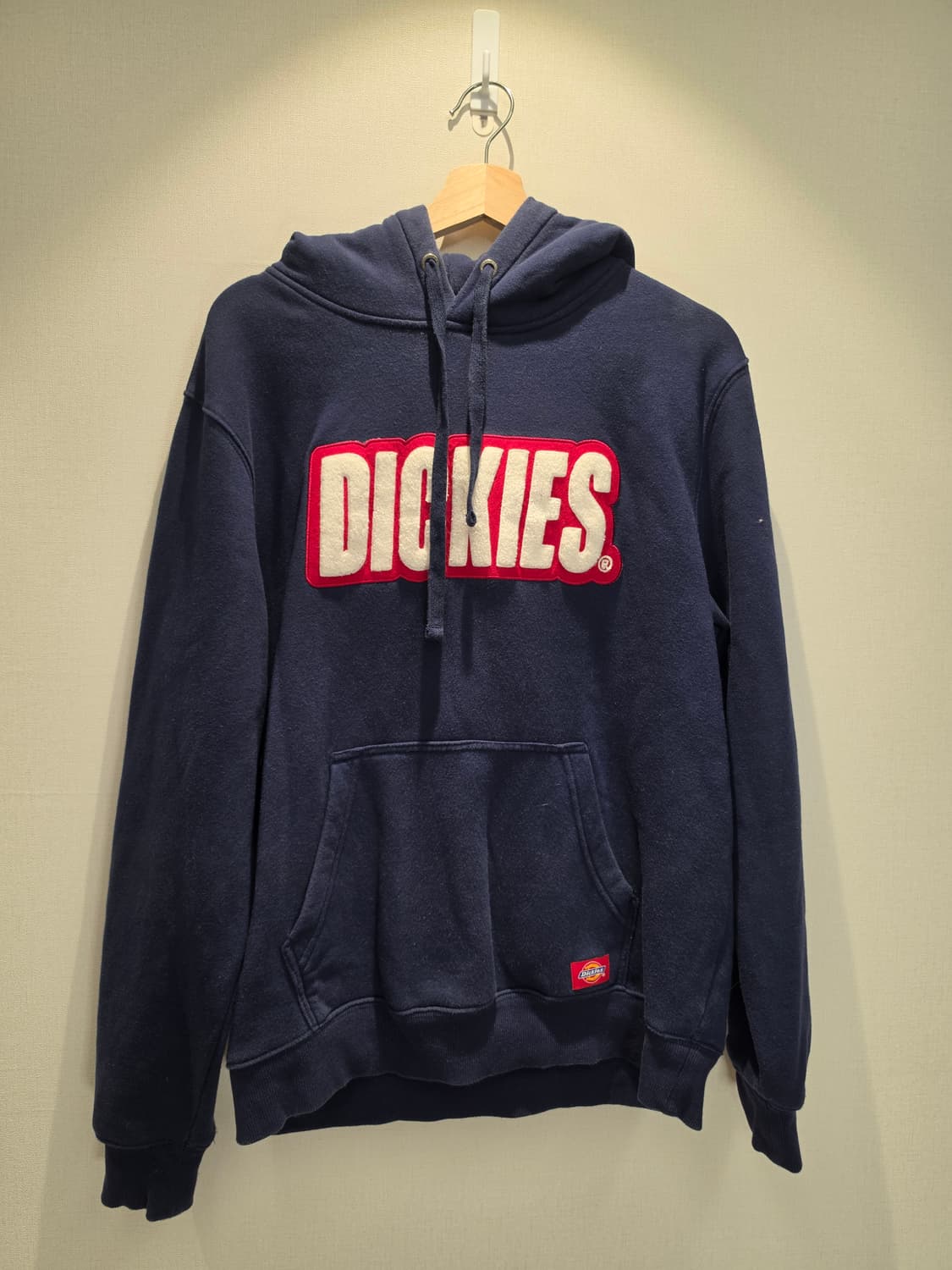 Dickies 디키즈 네이비 로고 후드티 상품이미지1
