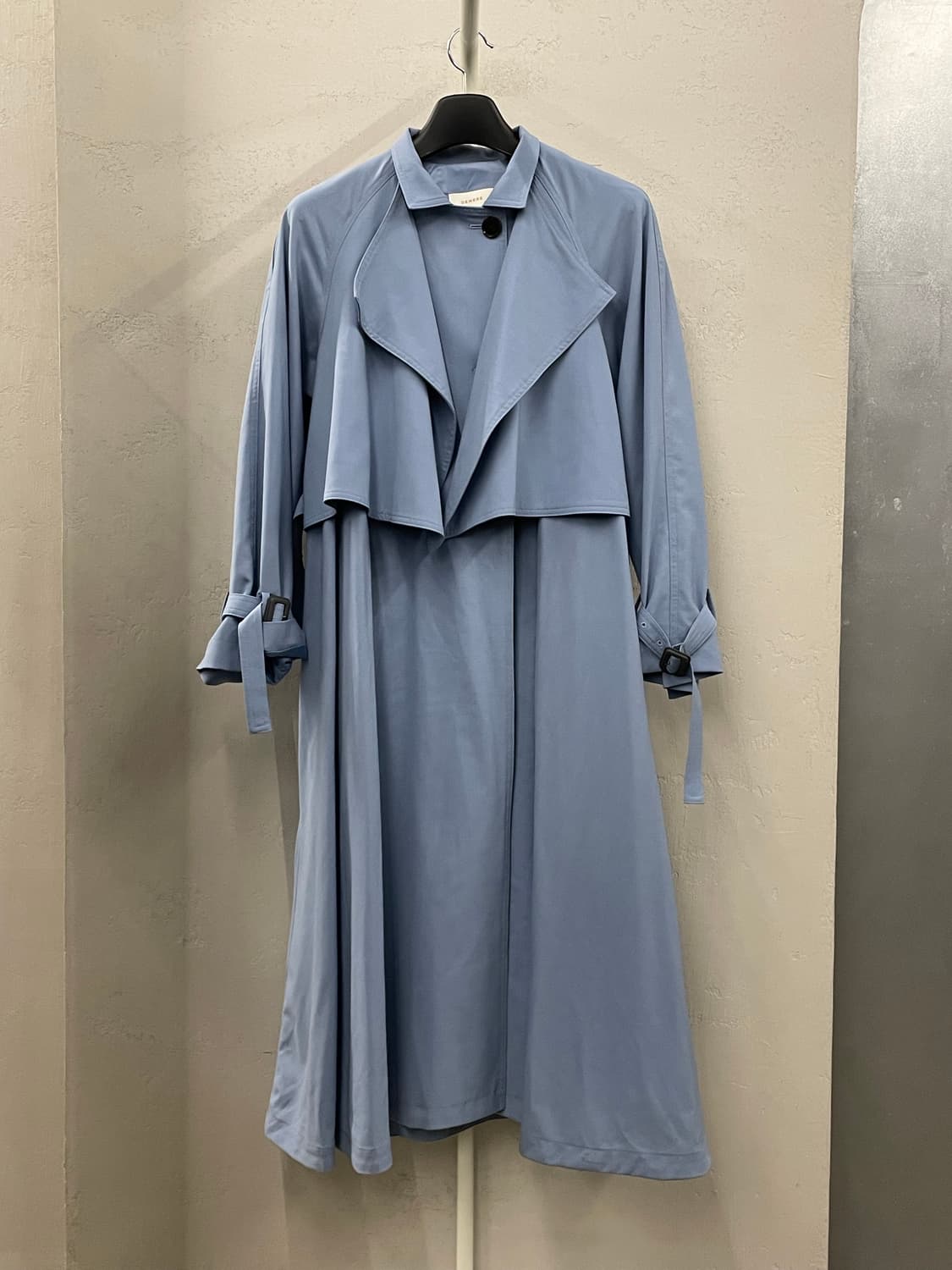 부부의 세계 김희애 착용 드미어 트렌치 코트 블루 FREE 상품이미지2