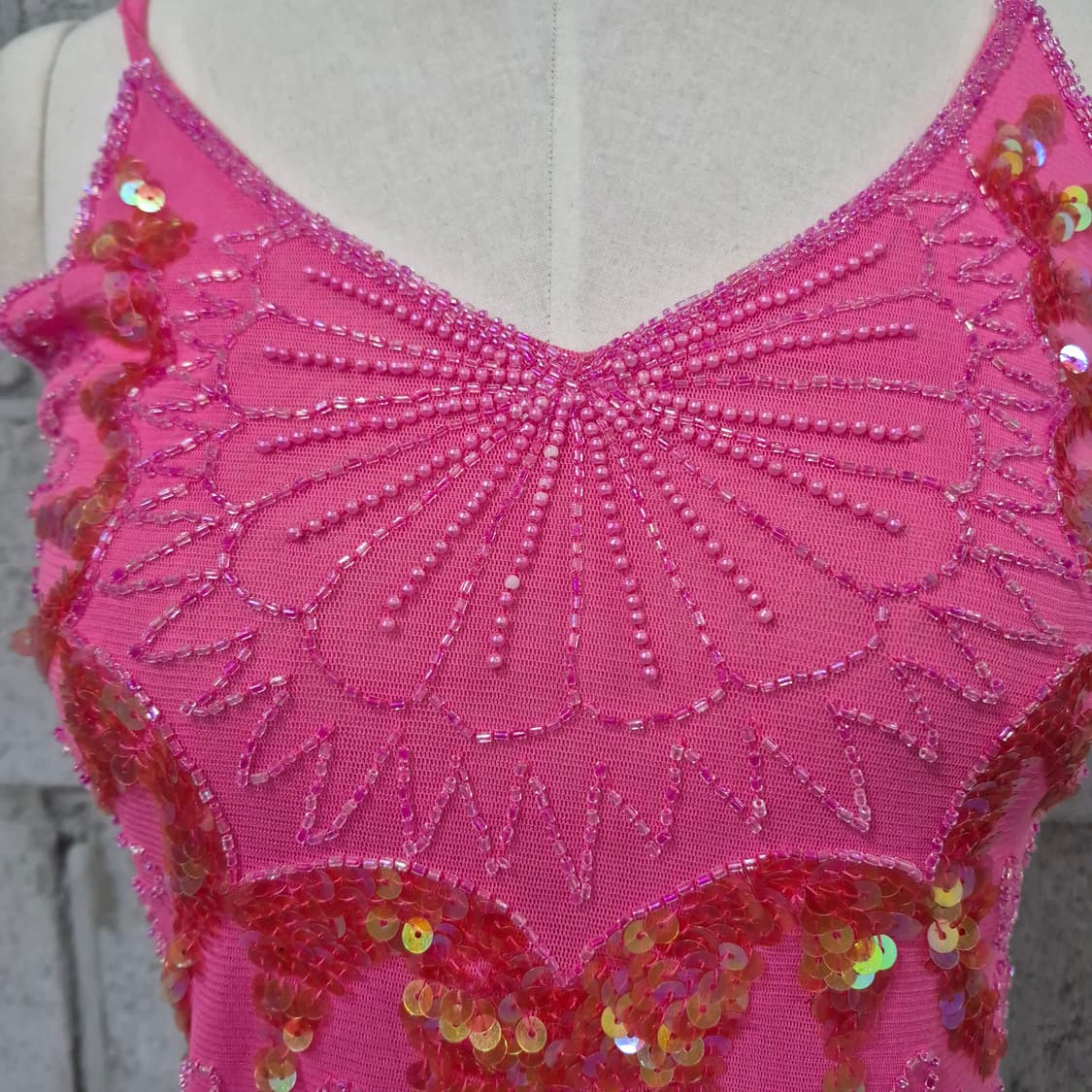 비즈 스팽글 나시티 상품이미지6