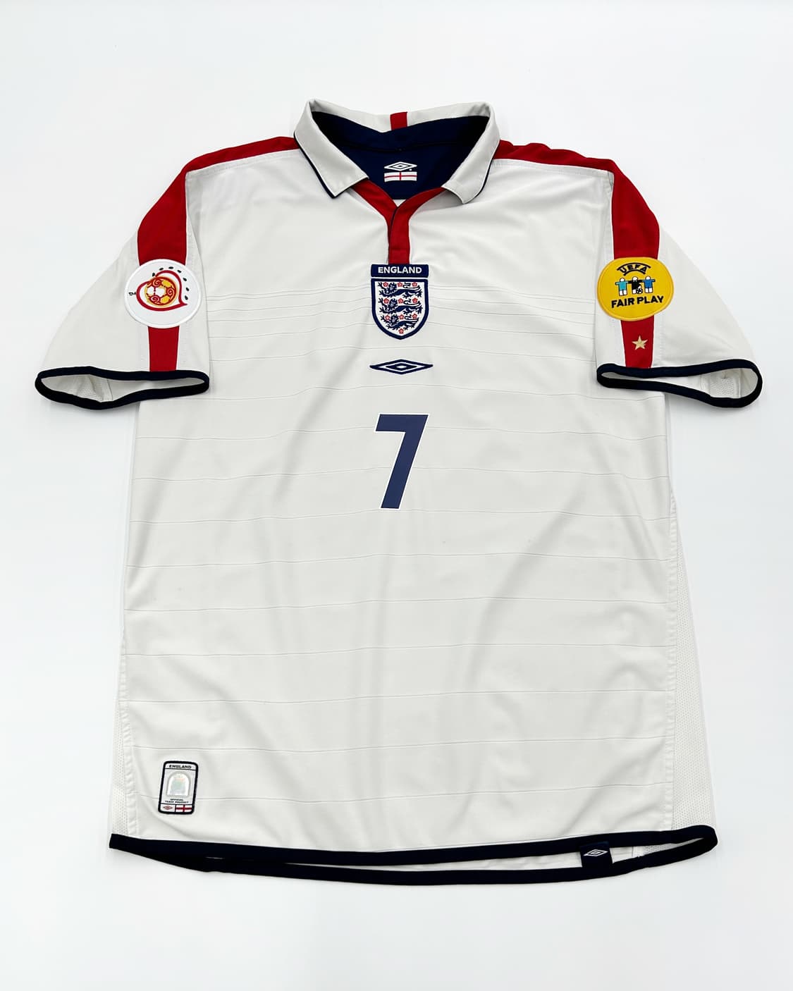 엄브로 03-05 잉글랜드 홈 리버시블킷 유로 2004 베컴 상품이미지3